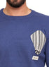 Indigo - Design p2218 PF - Round Pullover - Khotwh